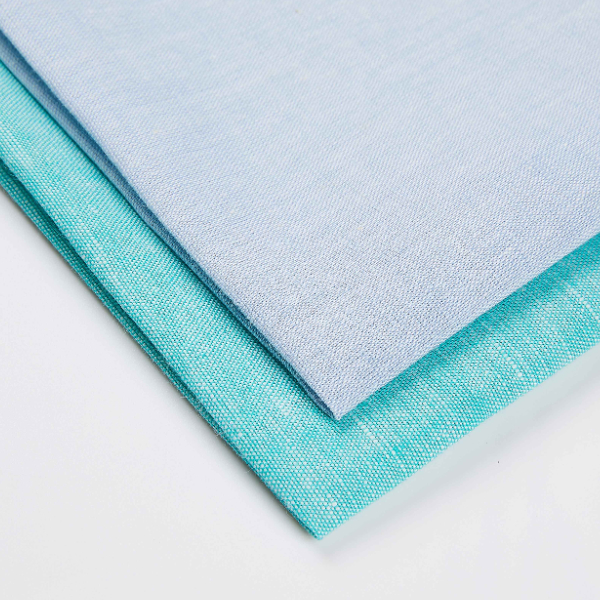 CHAMBRAY LINEN/COTTON FABRIC~S1860