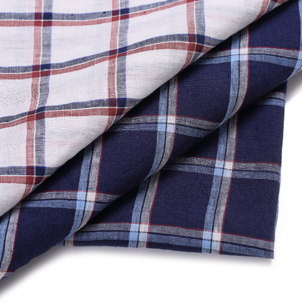 CHECK/PLAID LINEN FABRIC~S150291