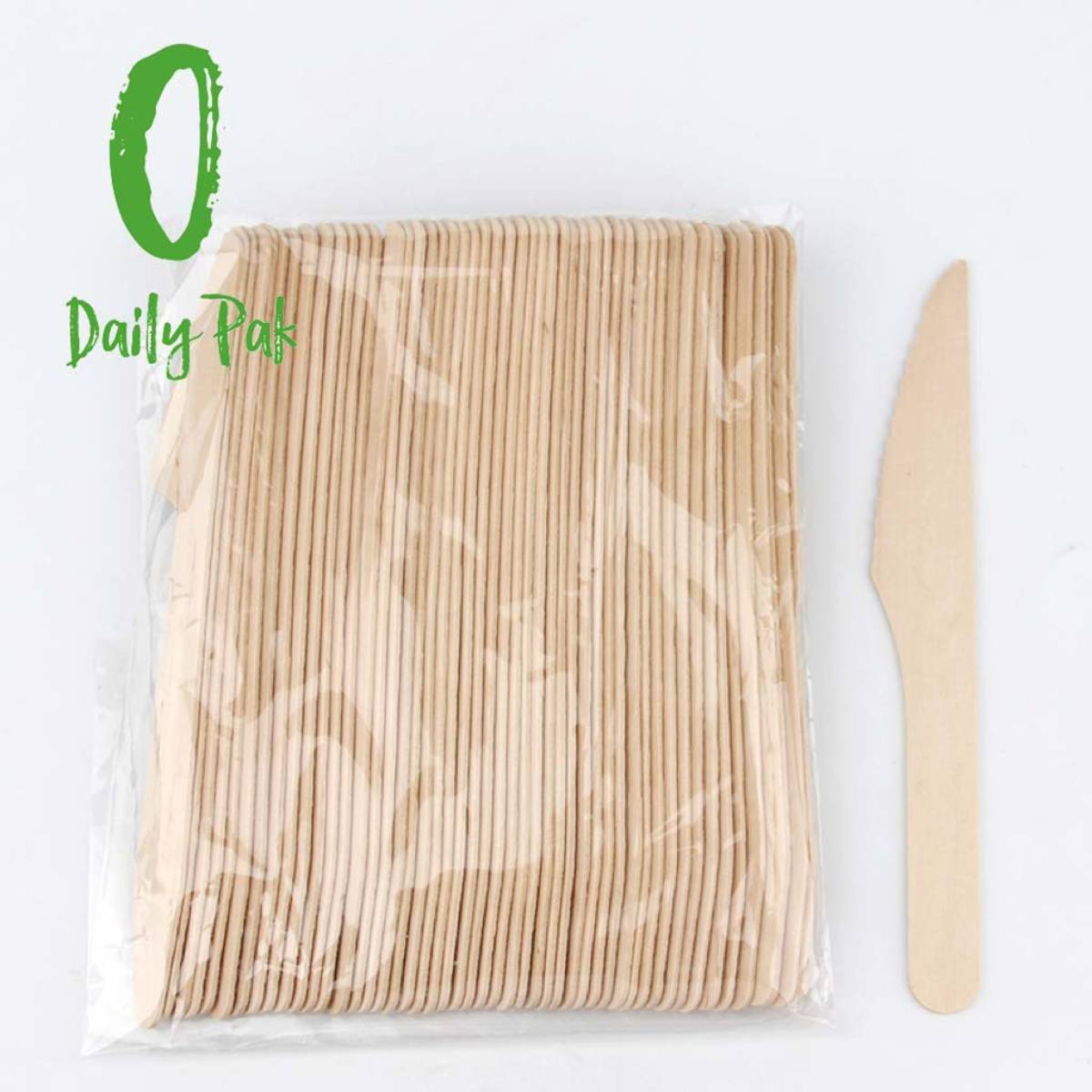 Eco-friendly wooden cutlery knife