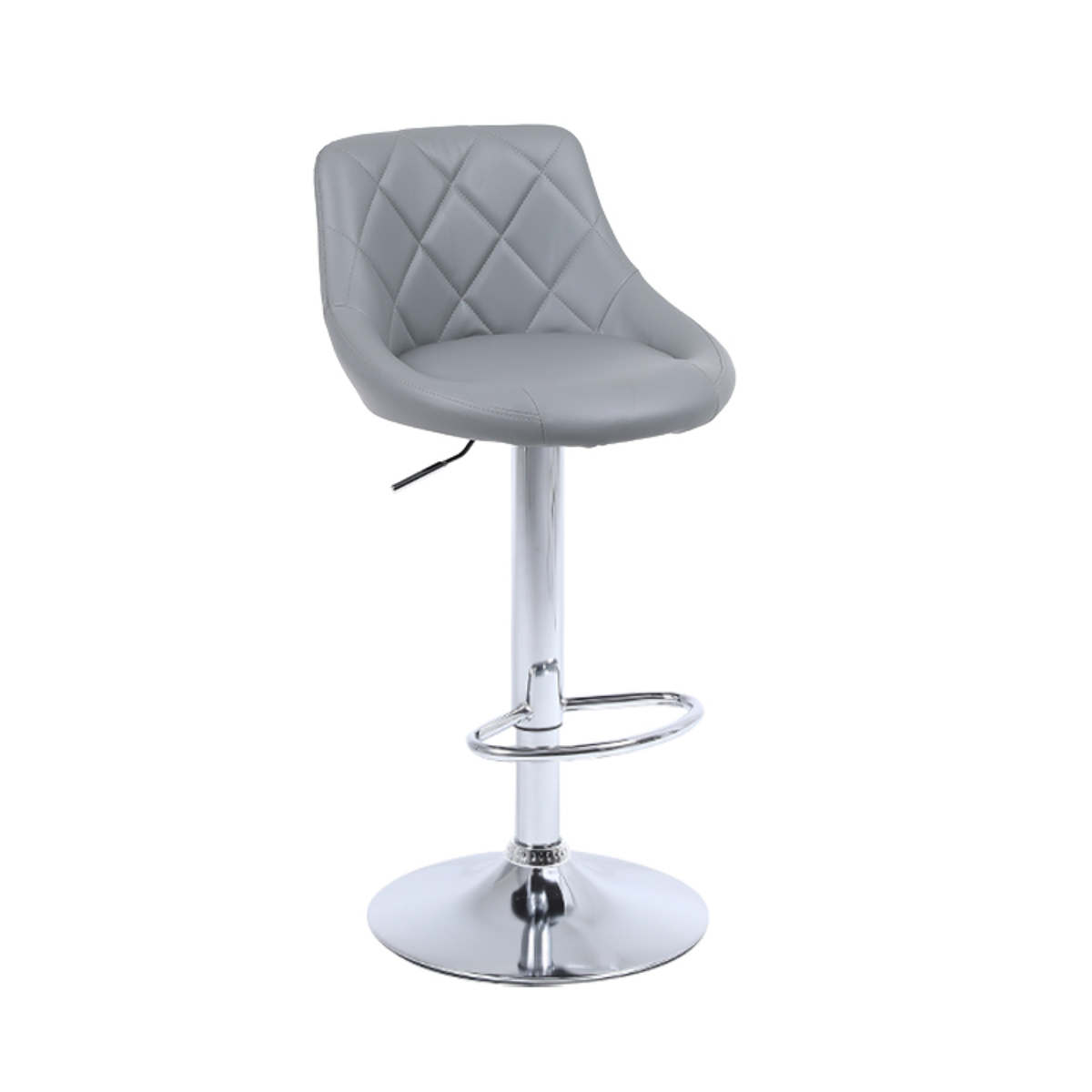 PU Leather Swivel Bar Stool