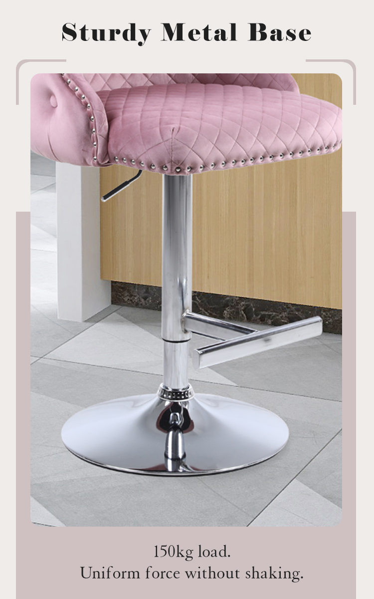 Lion knocker bar stools grey