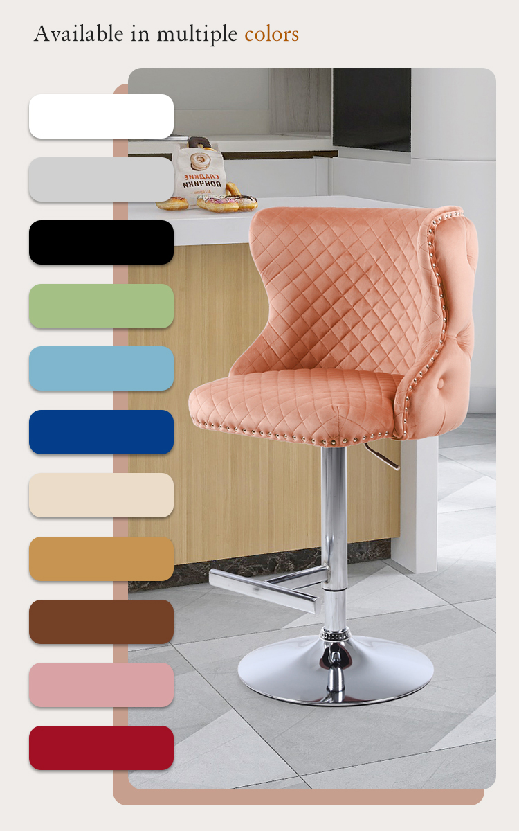 Lion knocker bar stools grey