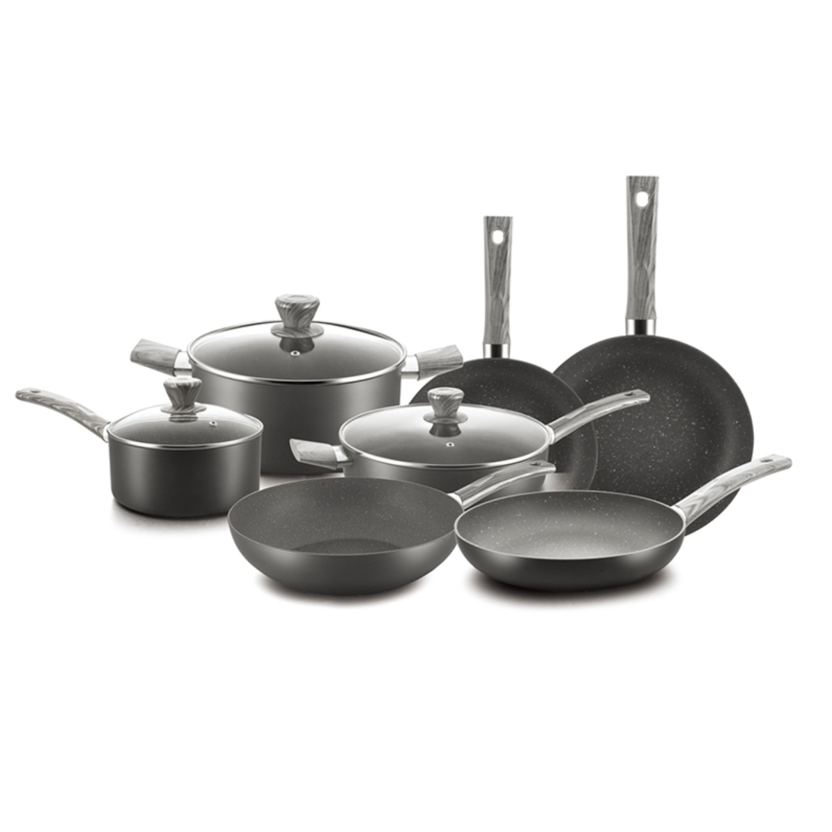 aluminum nonstick cookware set