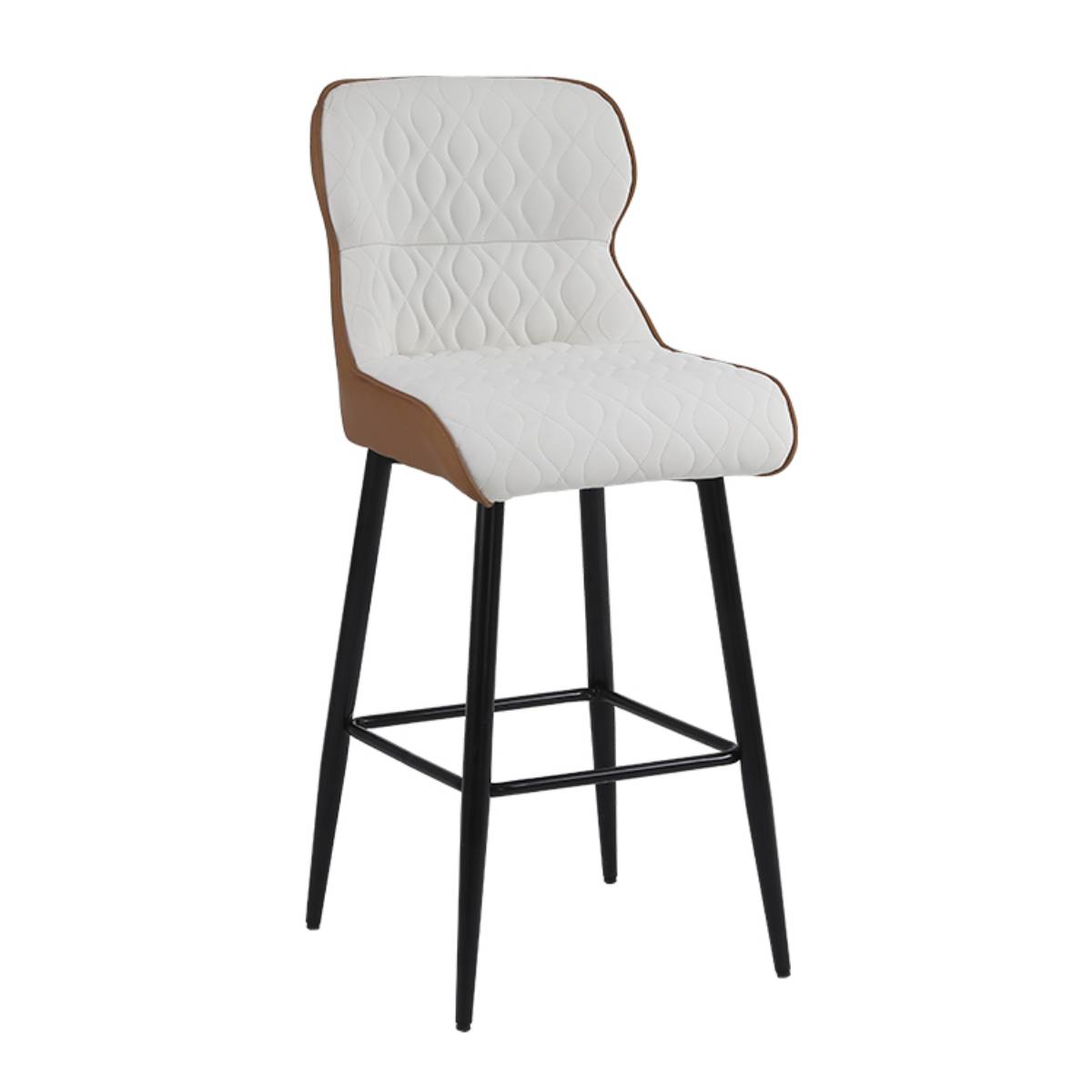 High back bar stools
