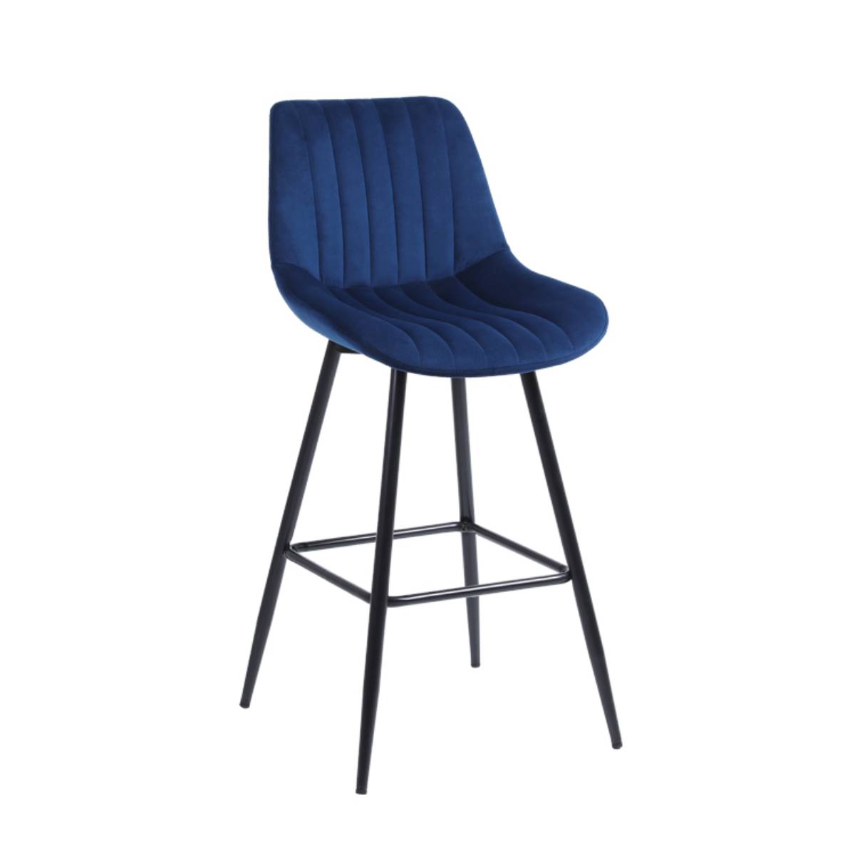 Blue breakfast bar chairs