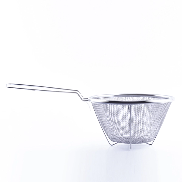 S/S small size mesh basket with handle