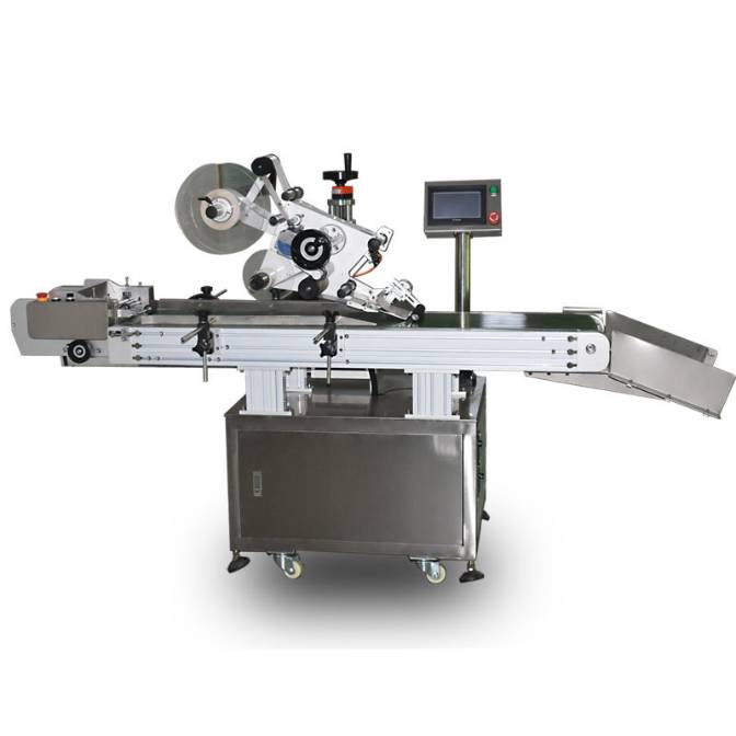 Paging bag labeling machine