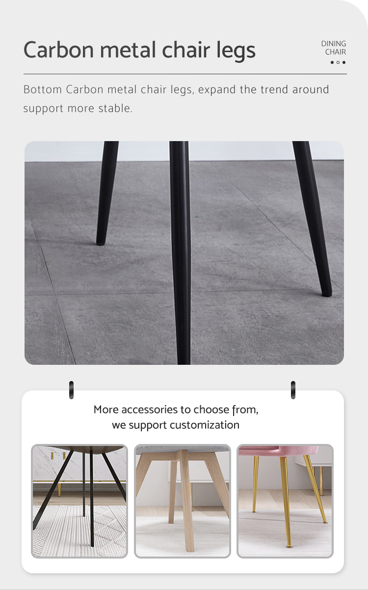 Environmentally Friendly Leather Dining Chair