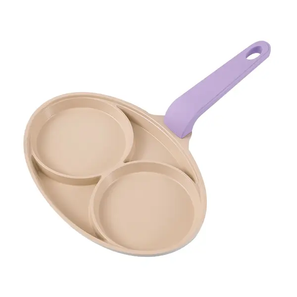 Double Hole Frying Pan