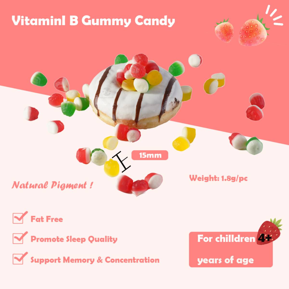 Vitamin B Gummy Candy