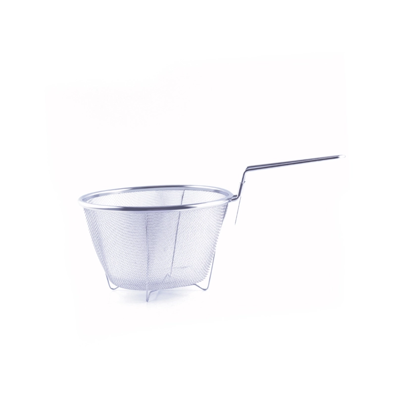 S/S round fry basket