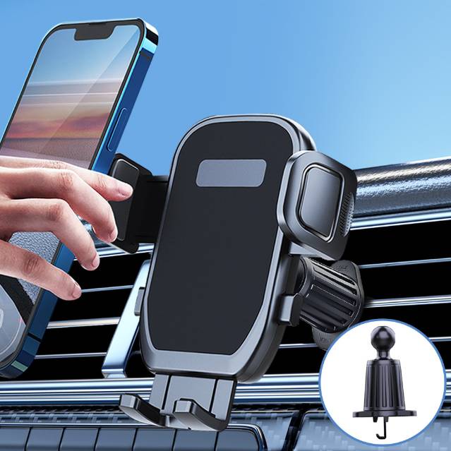 Universal Car Air Vent Cell Phone Holder Metal Hook Clip Design Universal Phone Car Holder Mount