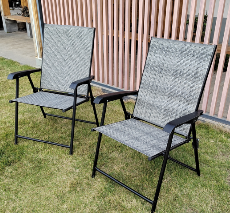 Wicker Folding Chair