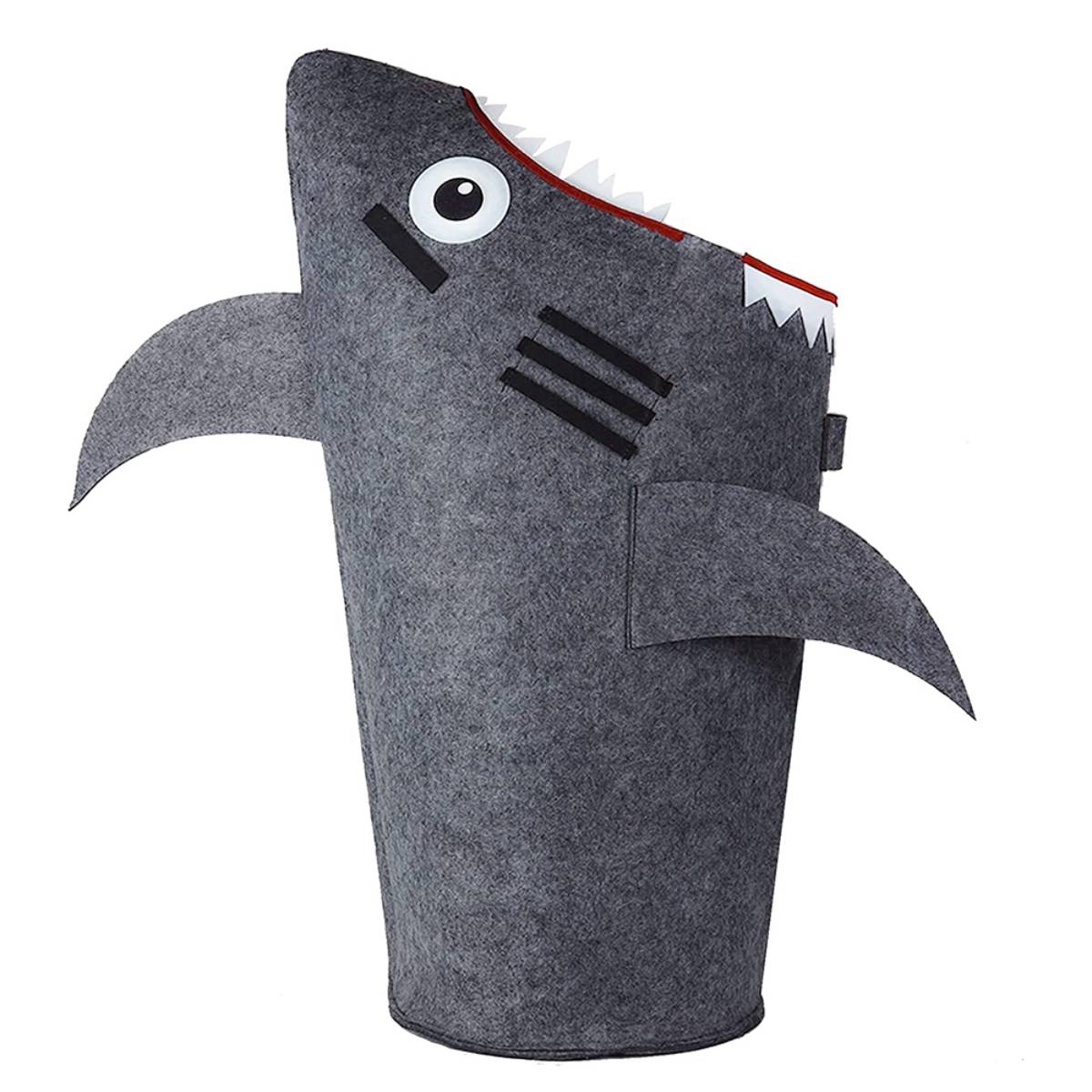 Children Foldable Easy Storage Waterproof Space Saving Fabric Foldable Stackable Children Shark Laundry Baskets Manufacturer and Suppliers