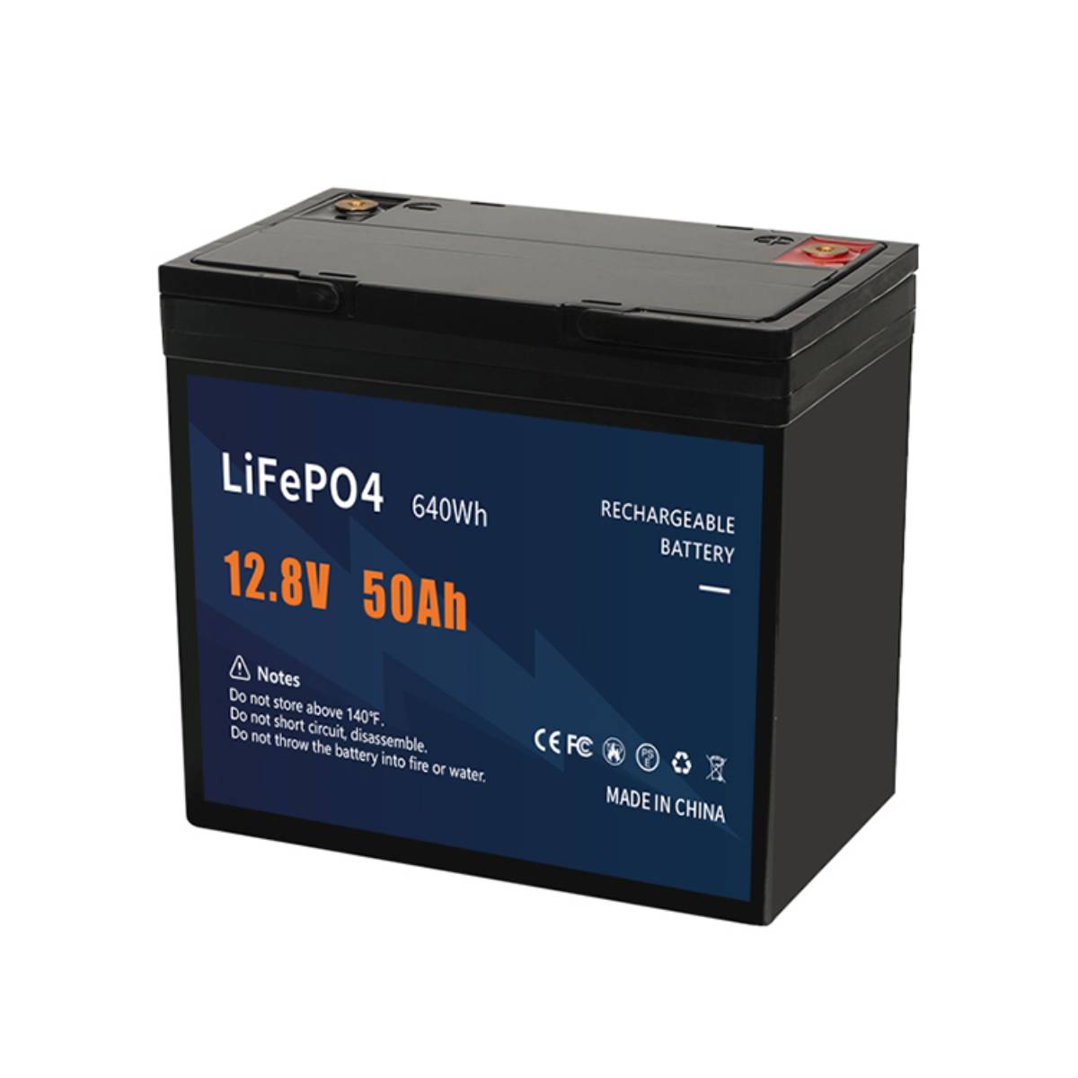 12V 50Ah LFP Lifepo4 Battery Lithium Ion Battery Pack for ESS battery High standard long working time