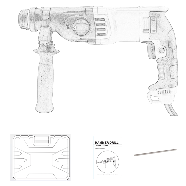 CORDED ROTARY HAMMER