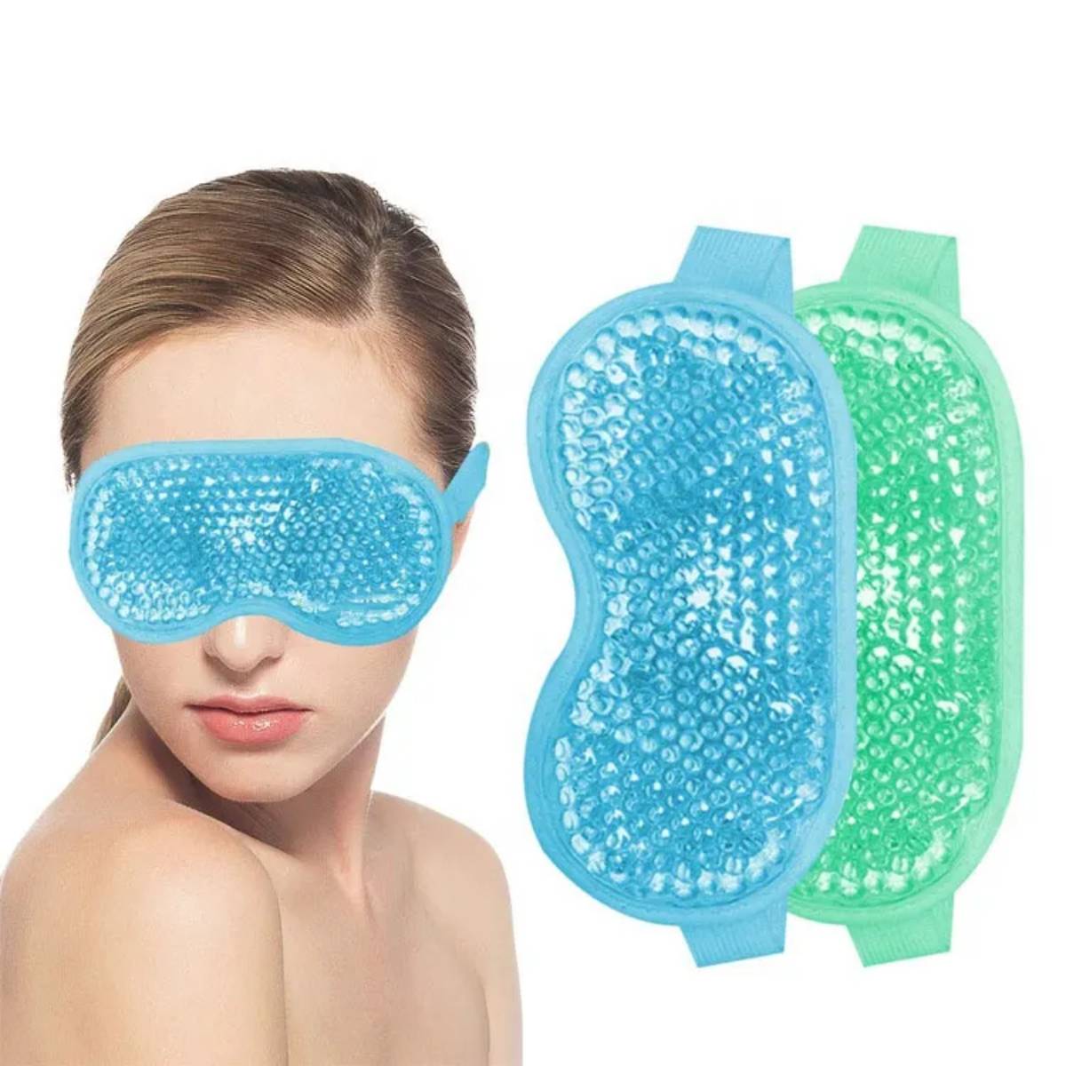 Gel Beads Ice Pack Hot Cold Compress Eye Mask