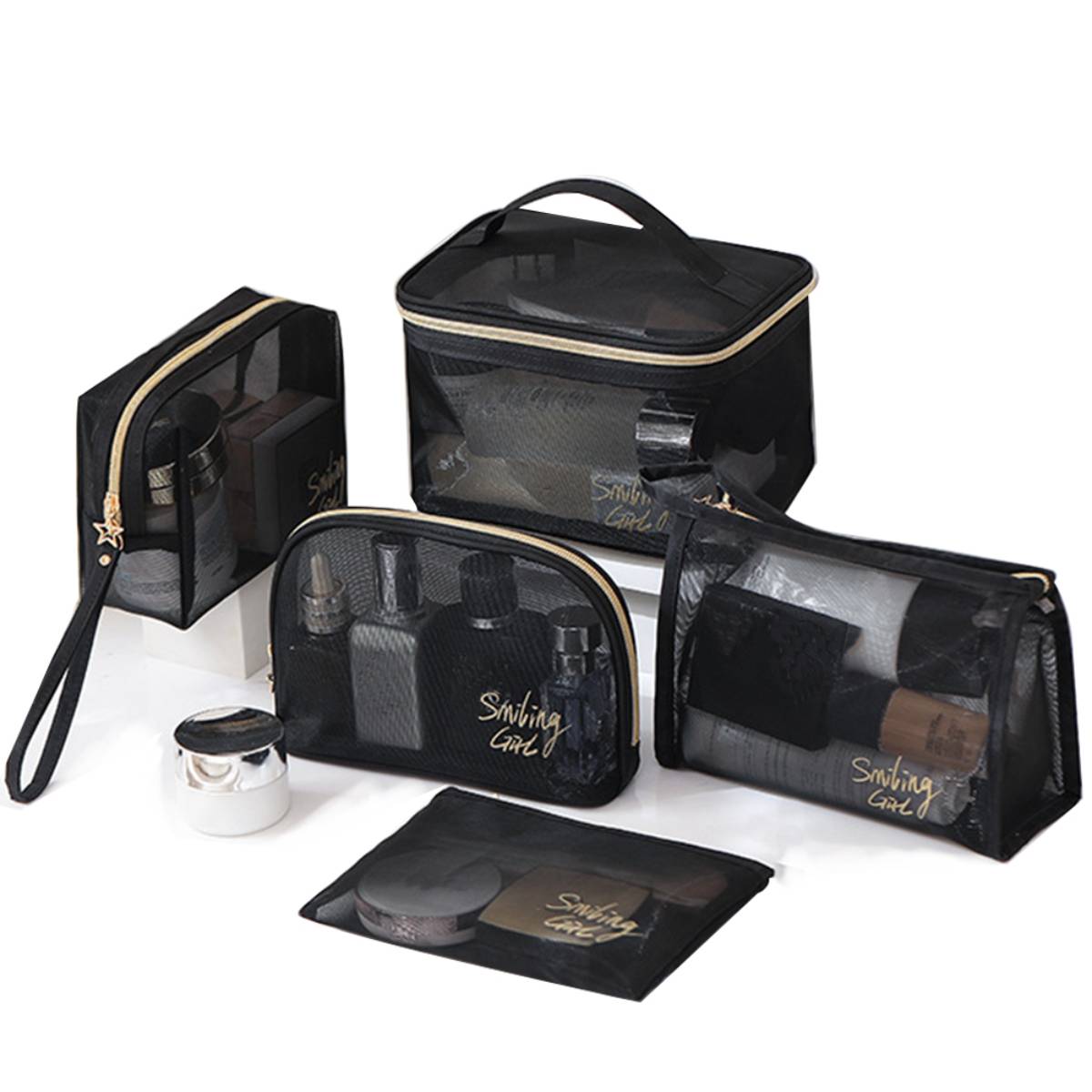 Low Price Wholesale Foldable Travel Makeup Storage Bag Manufacturer