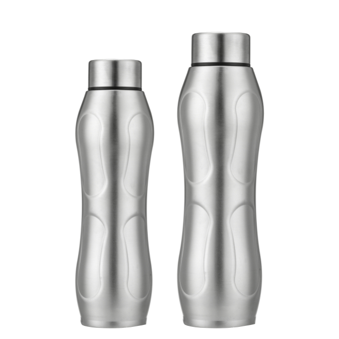 Yongkang Manufacture 18/8 Single Wall Stainless Steel Sports Thermos Travel Water Flask Water Bottle for Cyclists