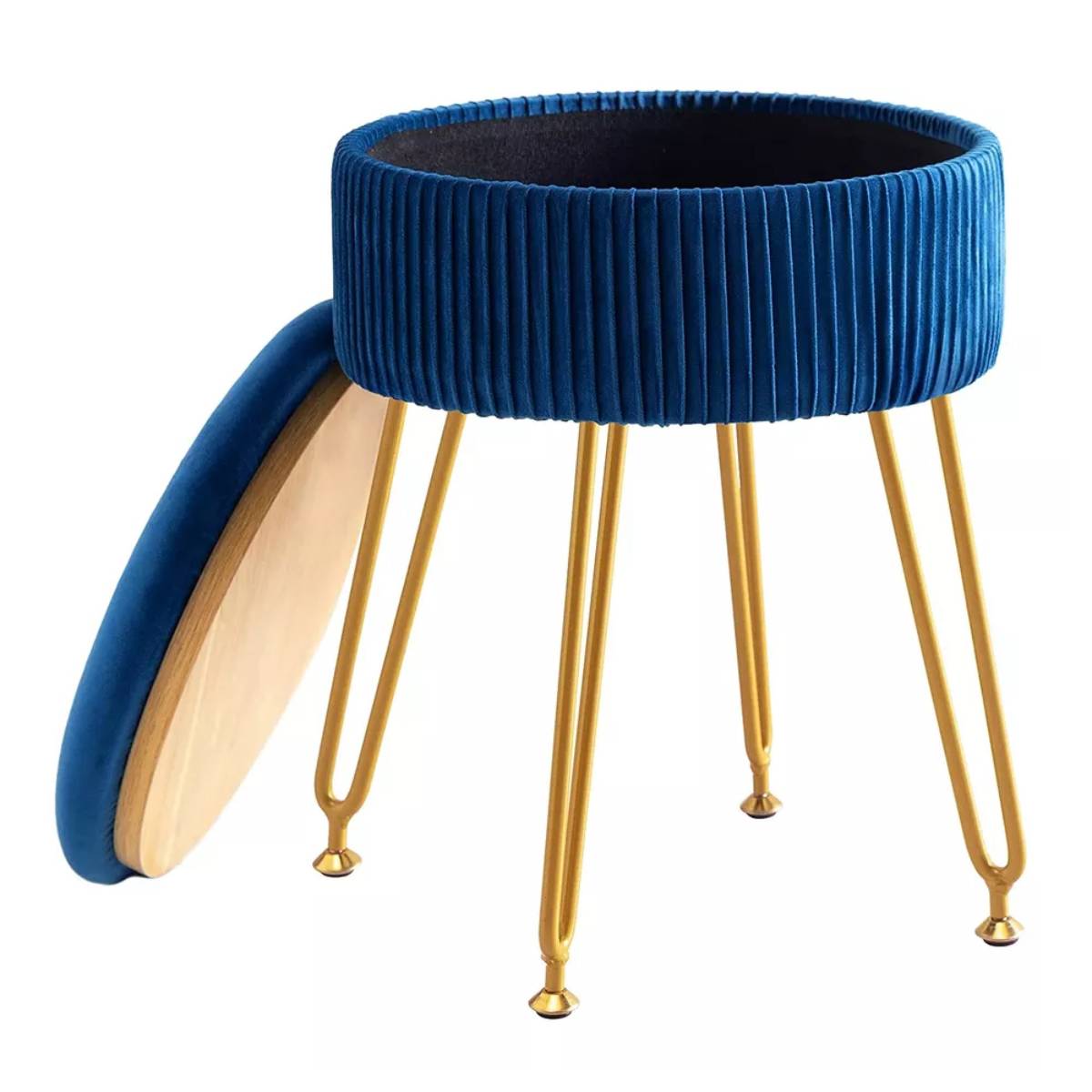 Detachable Foldable Hot Sale Custom Metal Storage Ottoman