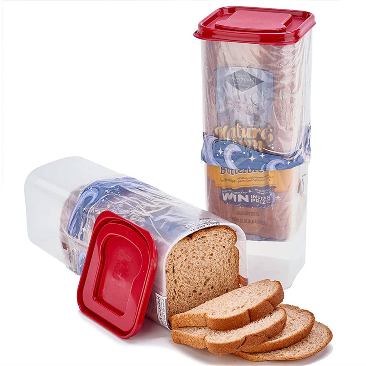 Dustproof And Waterproof Plastic Bread Storage Box