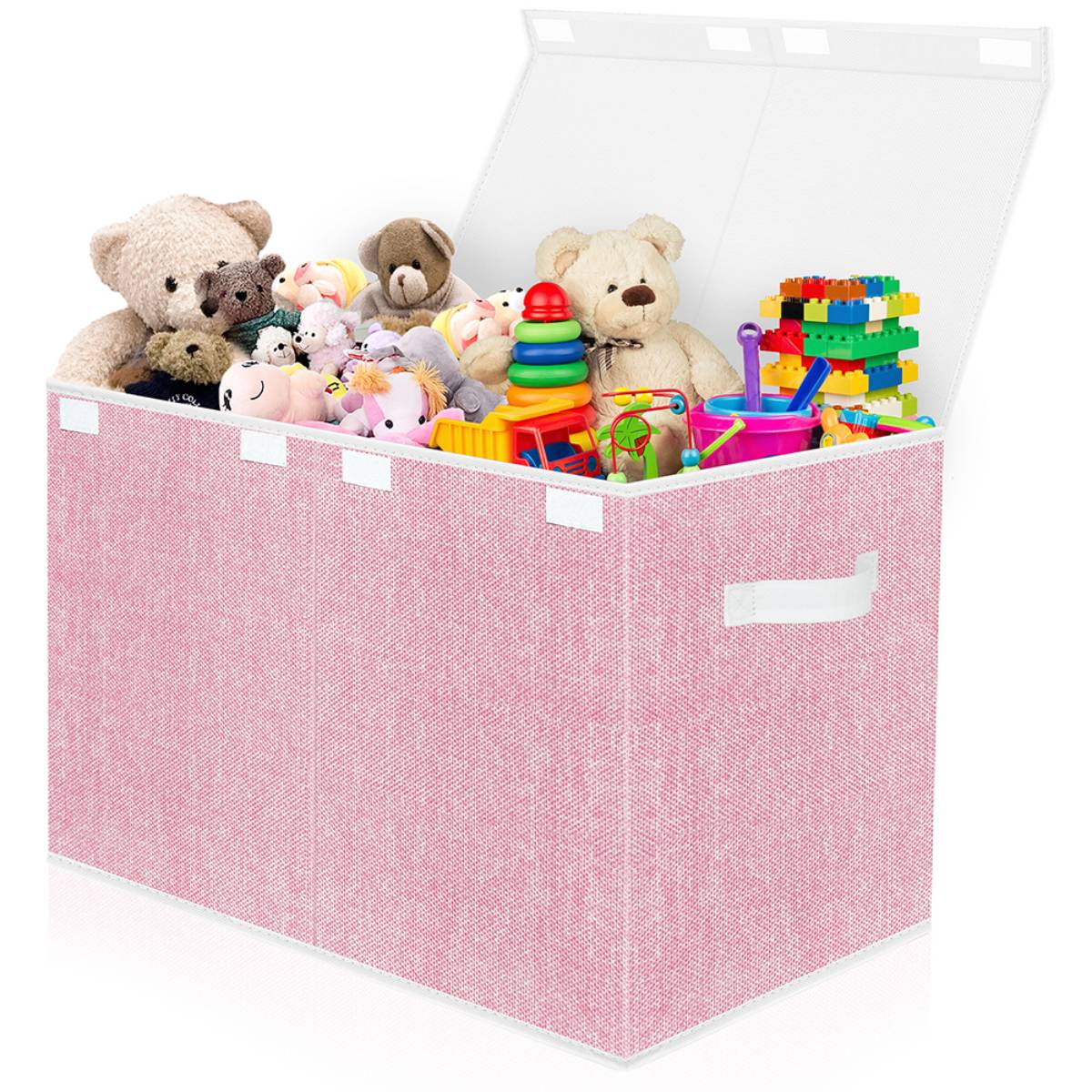 Fabric Foldable Children Toy Organizer Storage Box