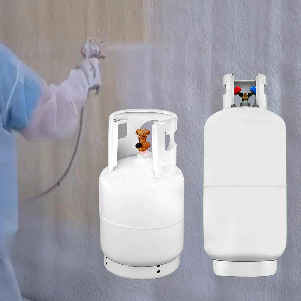 Polyurethane Spray Foam Cylinder