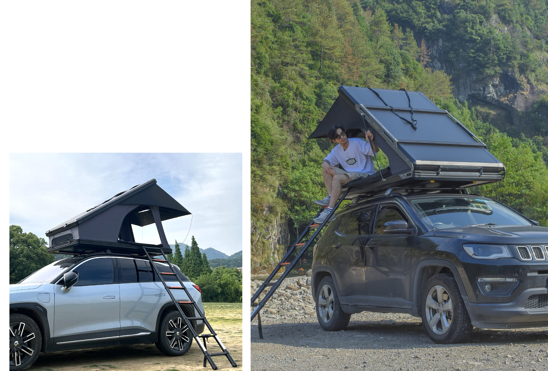 The Aluminum Roof Top Tent has a clean, rugged, durable, sleek and an aerodynamic design compared to traditional Roof Top Tents.Removable Cross Bars for additional exterior storage，Bring your kayak, surfboard, skateboard, bike and go exploring together!

<a href="https://www.relenso.com/plist/Aluminum-Hard-Shell/" style="color: rgba(144, 144, 144, 1); text-decoration:none;">More→</a>
