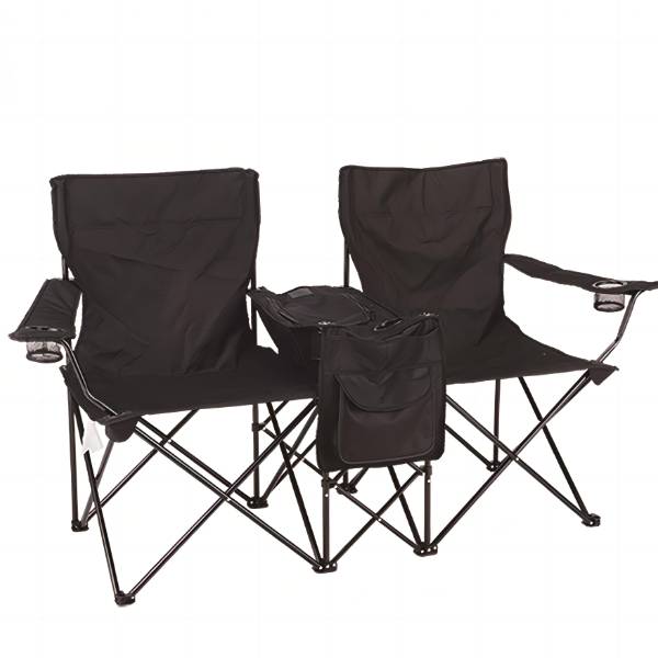 Double Seat Folding Chair With Cooler