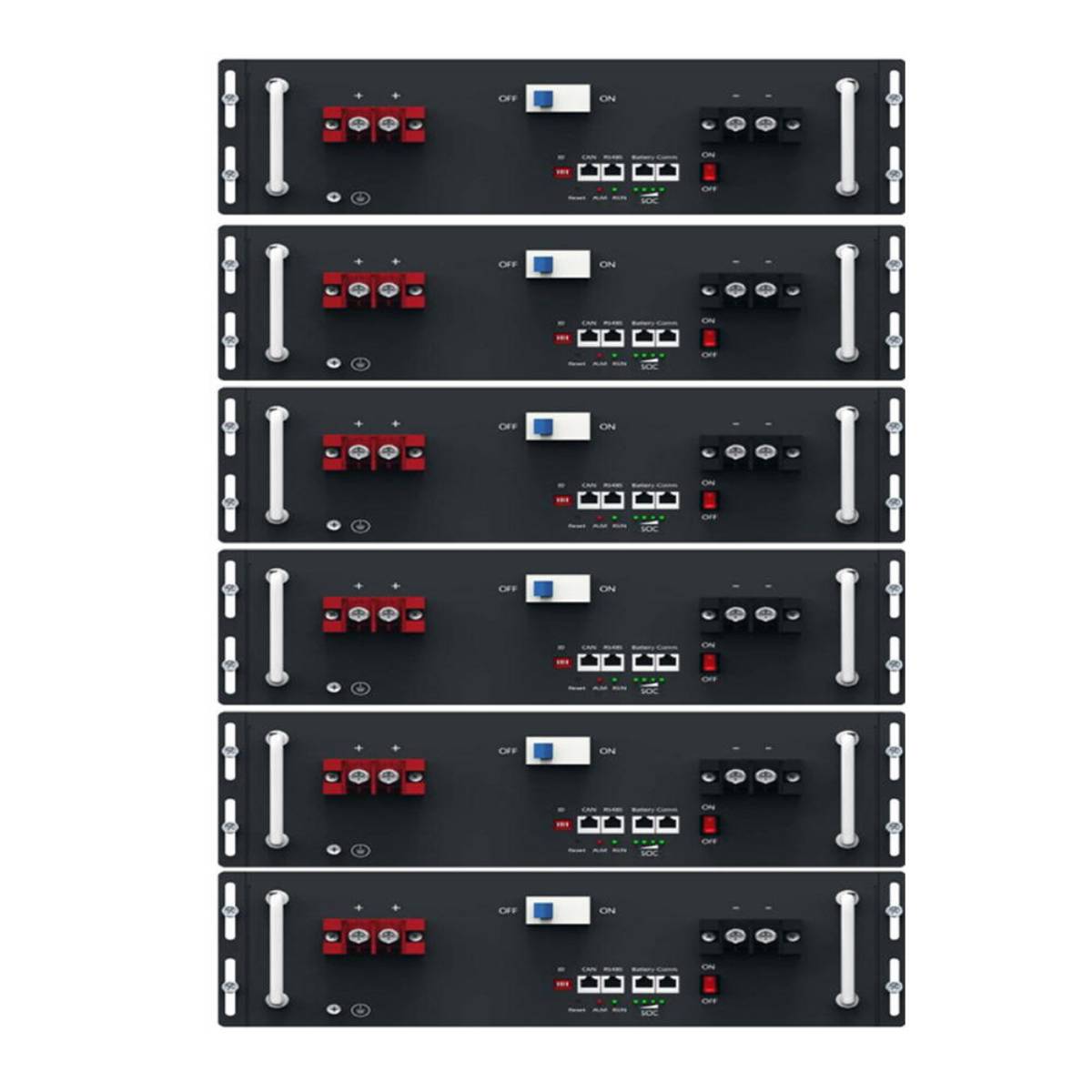 Solar Energy Storage Battery Lithium Ion Power Supply 10kw Home Solar System Household Rack-mounted
