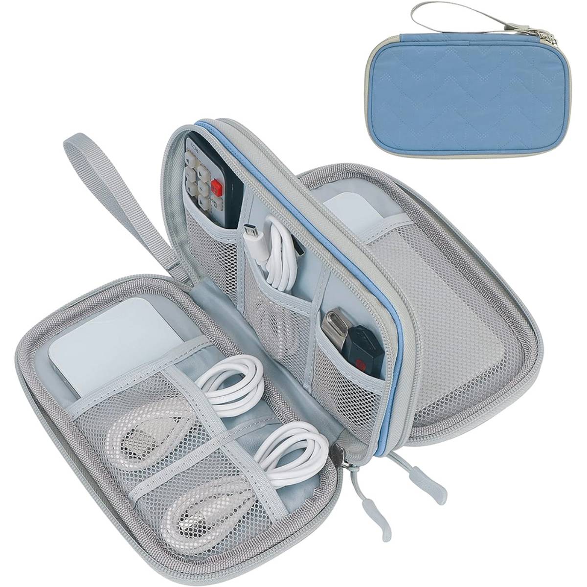 Outdoor Travel Cable Charger Headset Mobile Phone Storage Bag