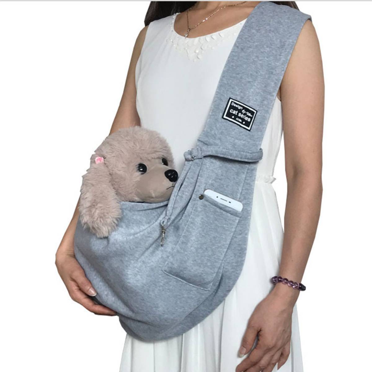 Portable Fabric Breathable Soft Pet Backpack Pet Travel Bag