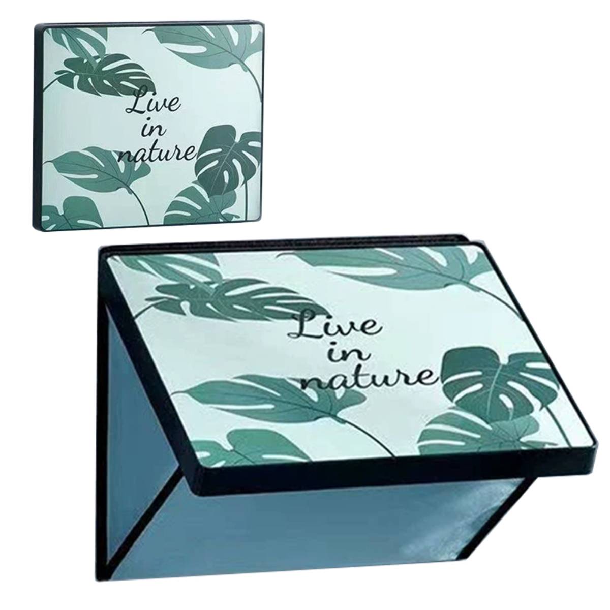 High Quality Plastic Waterproof And Dustproof Bathroom Wall Hanging Storage Box Towel Storage Box