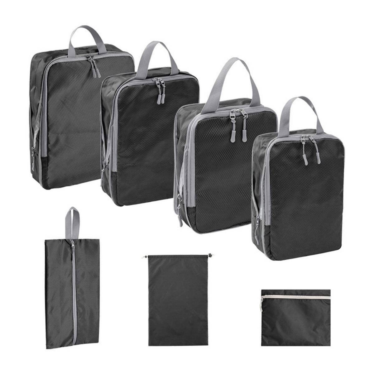 new design waterproof 7 sets travel bag packing cubes for luggage
