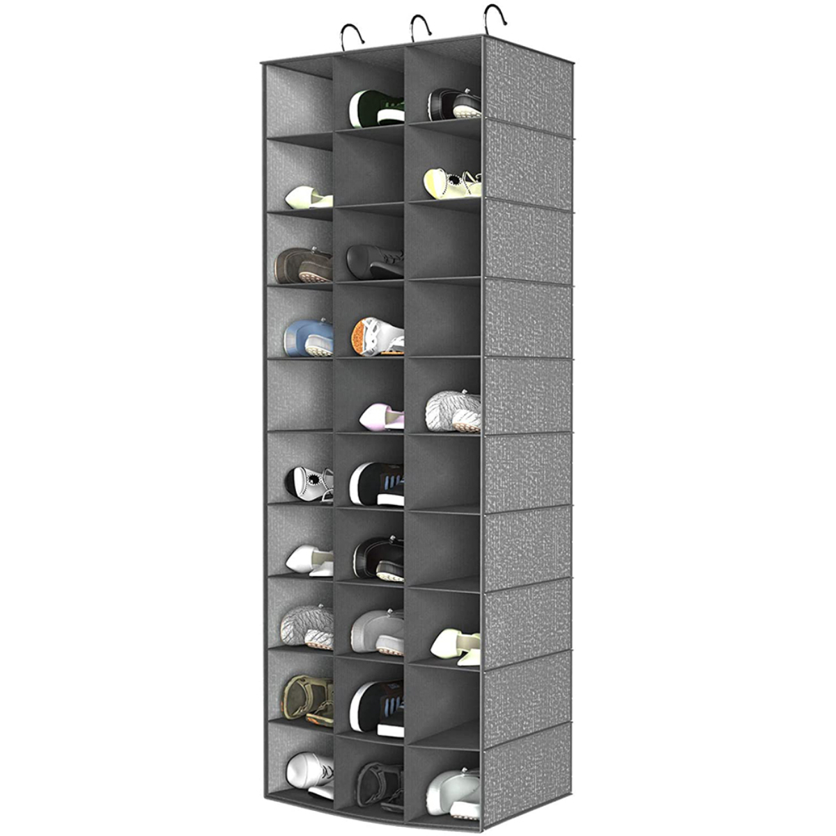 Thirty Compartment Hanging Organizer Closet Hanging Storage For Shoes And Underwear