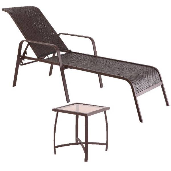 3-Piece Wicker Lounge Chair set
