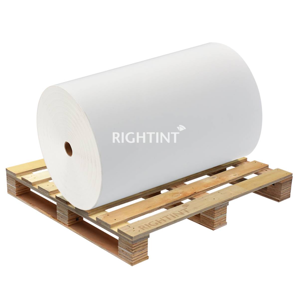 Inkjet water-based 80g white liner 100 mic matt PP jumbo rolls