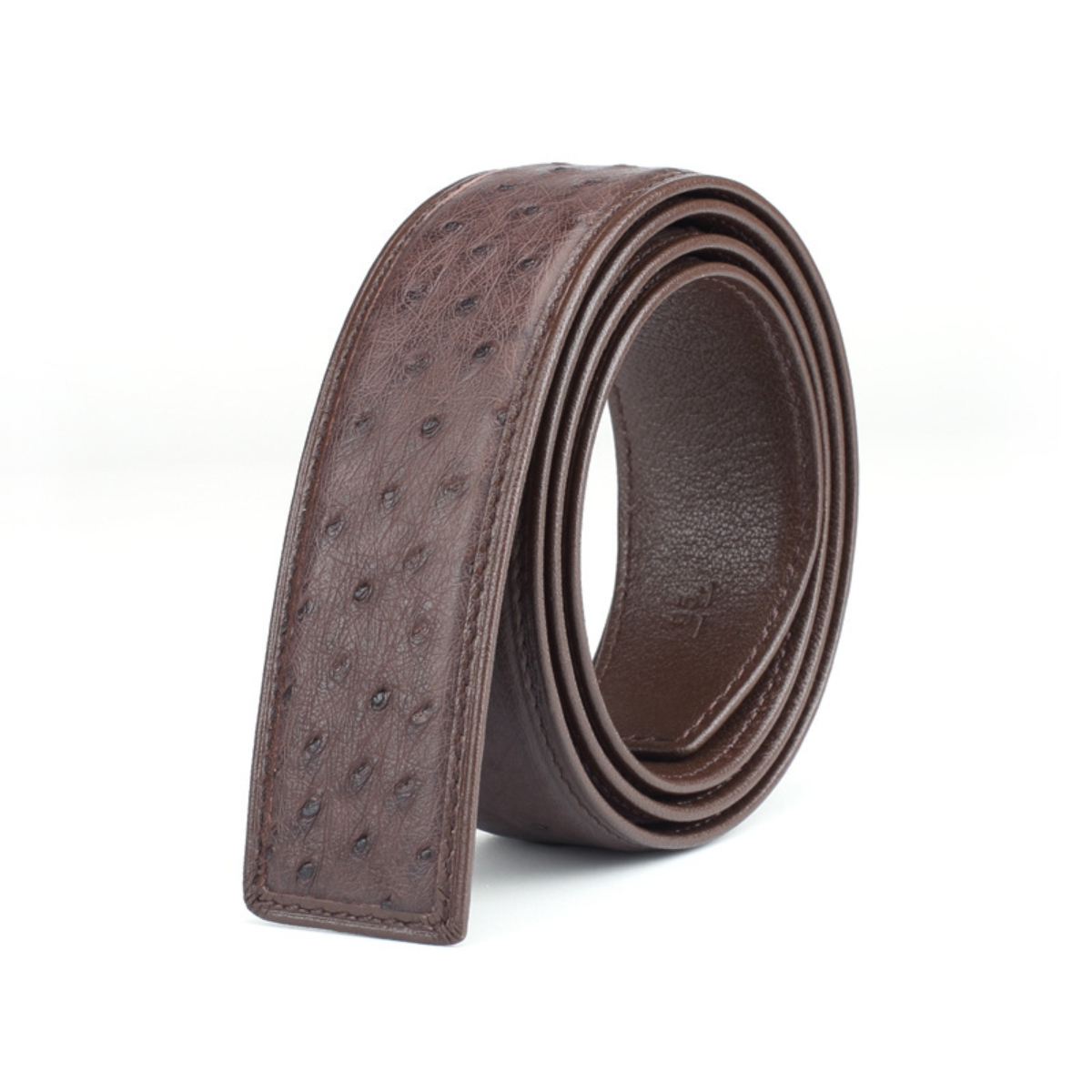 Ostrich Leather Belt