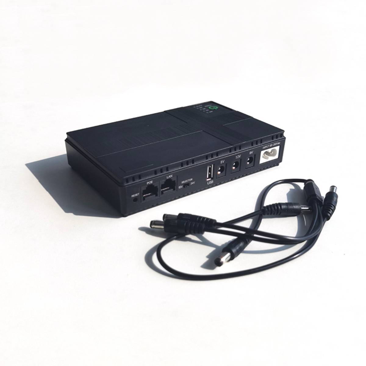 HKIVI Uninterruptible Power Supplies 5v 9v 12V 15V 24v Poe UPS 10400mah for Wifi Router Dc Portable Battery DC Mini UPS With Poe
