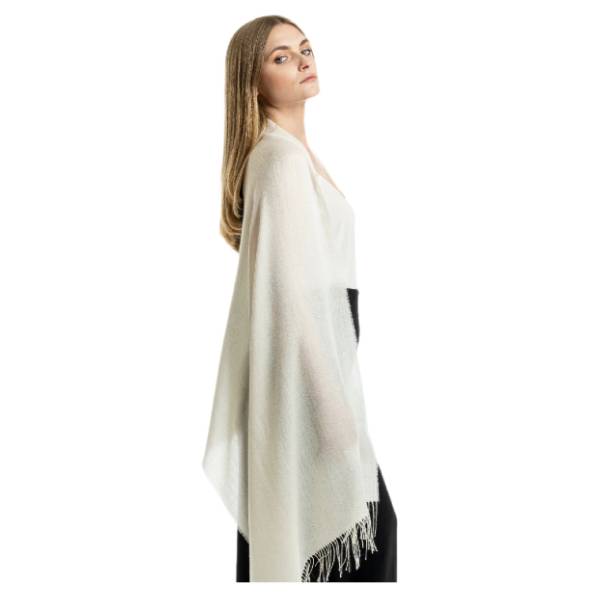 Unicolor Sateen Shawl