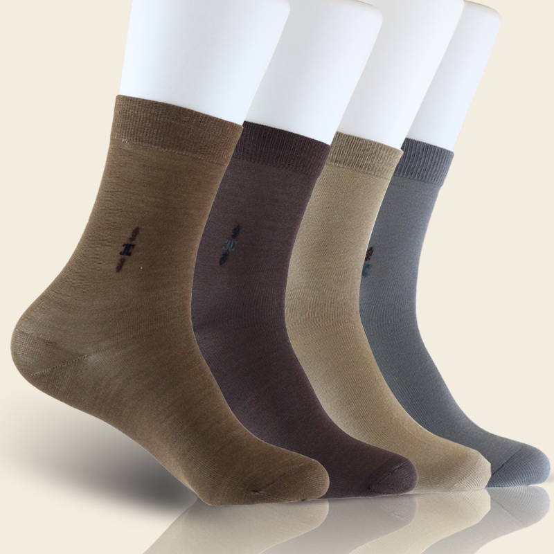 Real silk men's socks