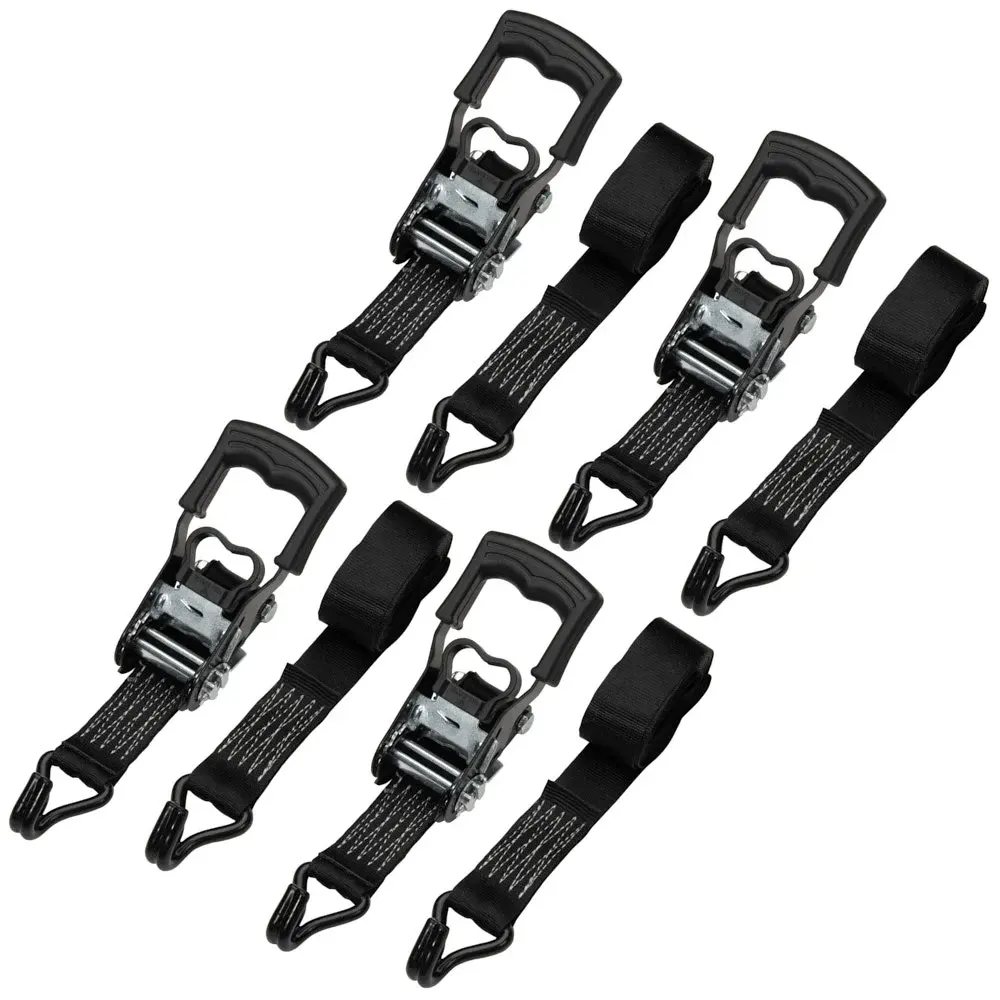 4PC x 1-1/2" x 10' 3000 lbs  Capacity Ratchet Tie Down