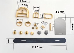 handbag metal set