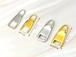 Zinc alloy zipper puller