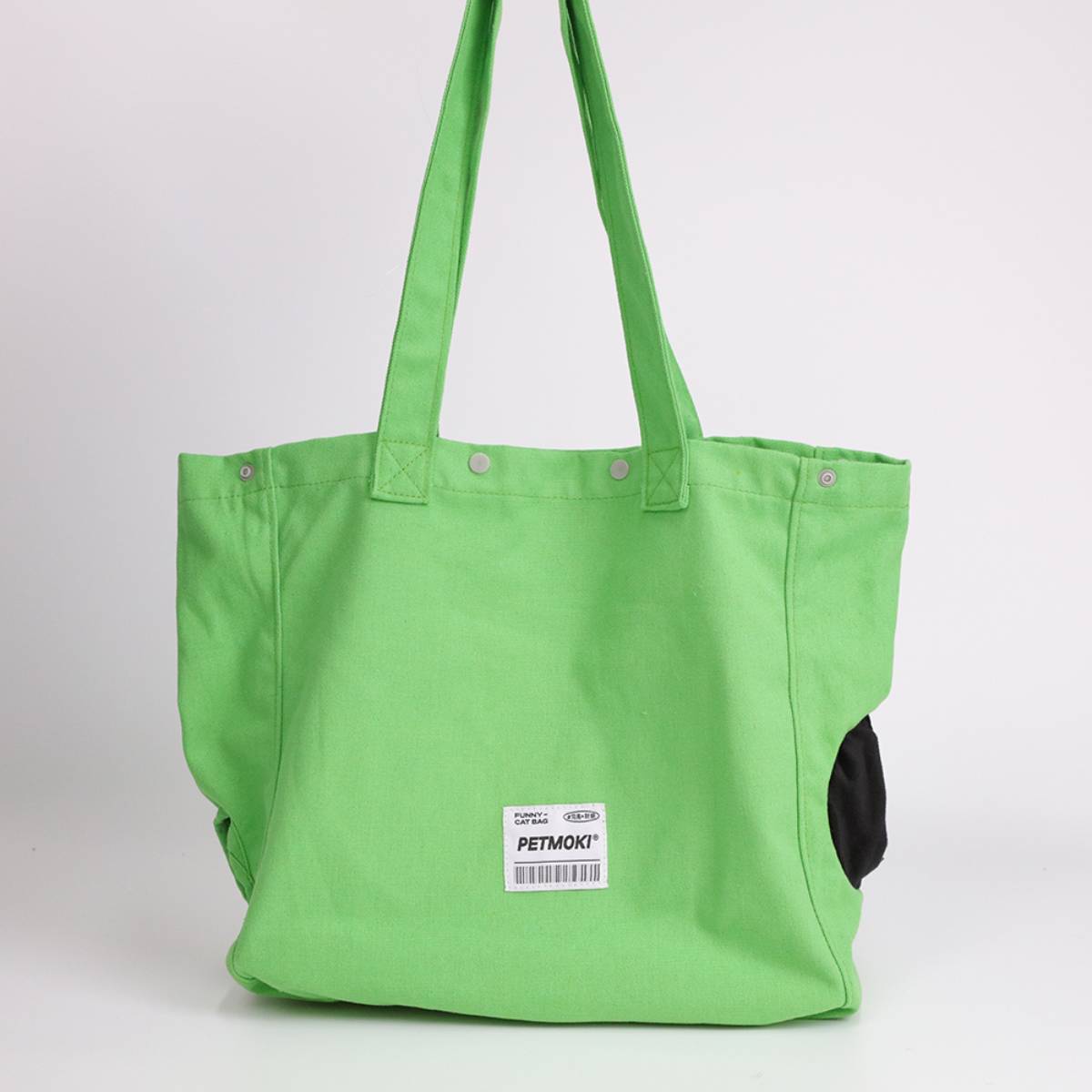 Cotton handbag style cat bag
