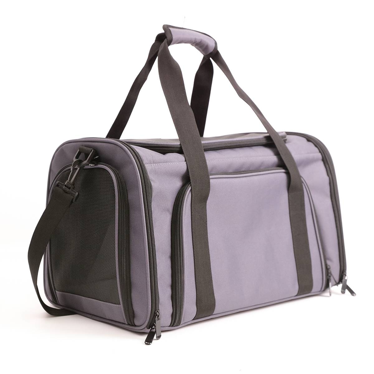 Tent style cat bag that can be opened on all sides