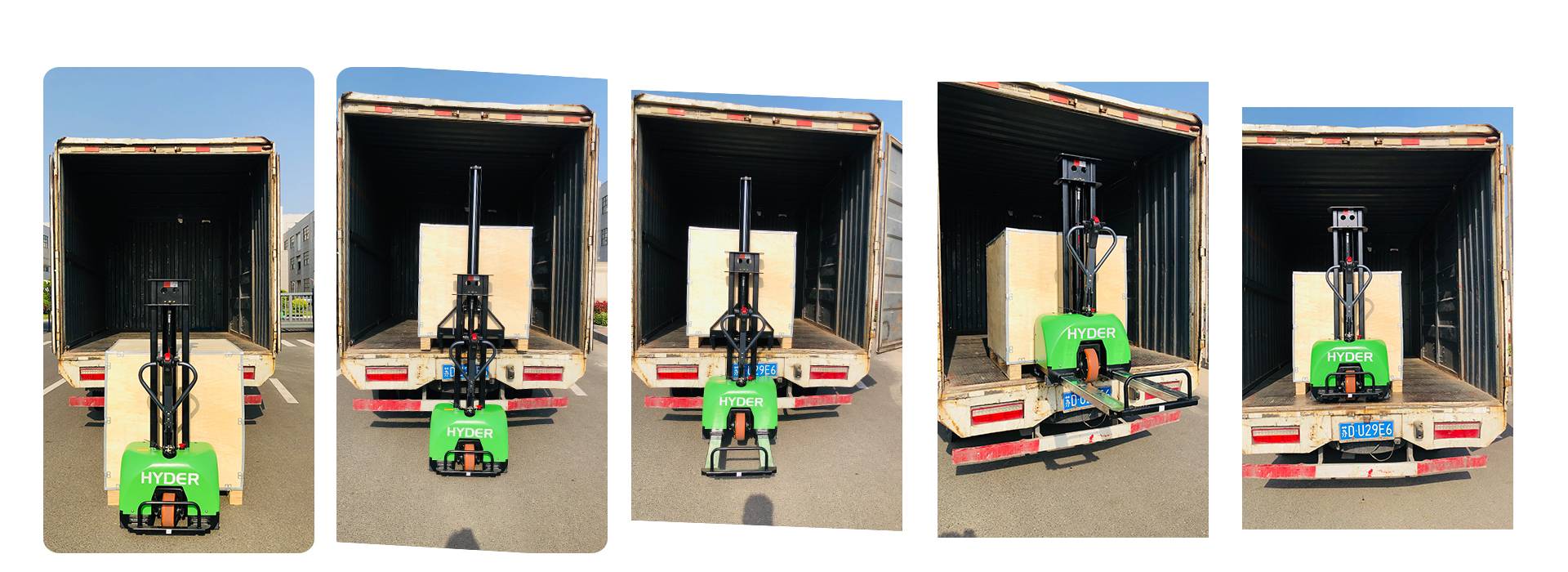 self loading pallet truck