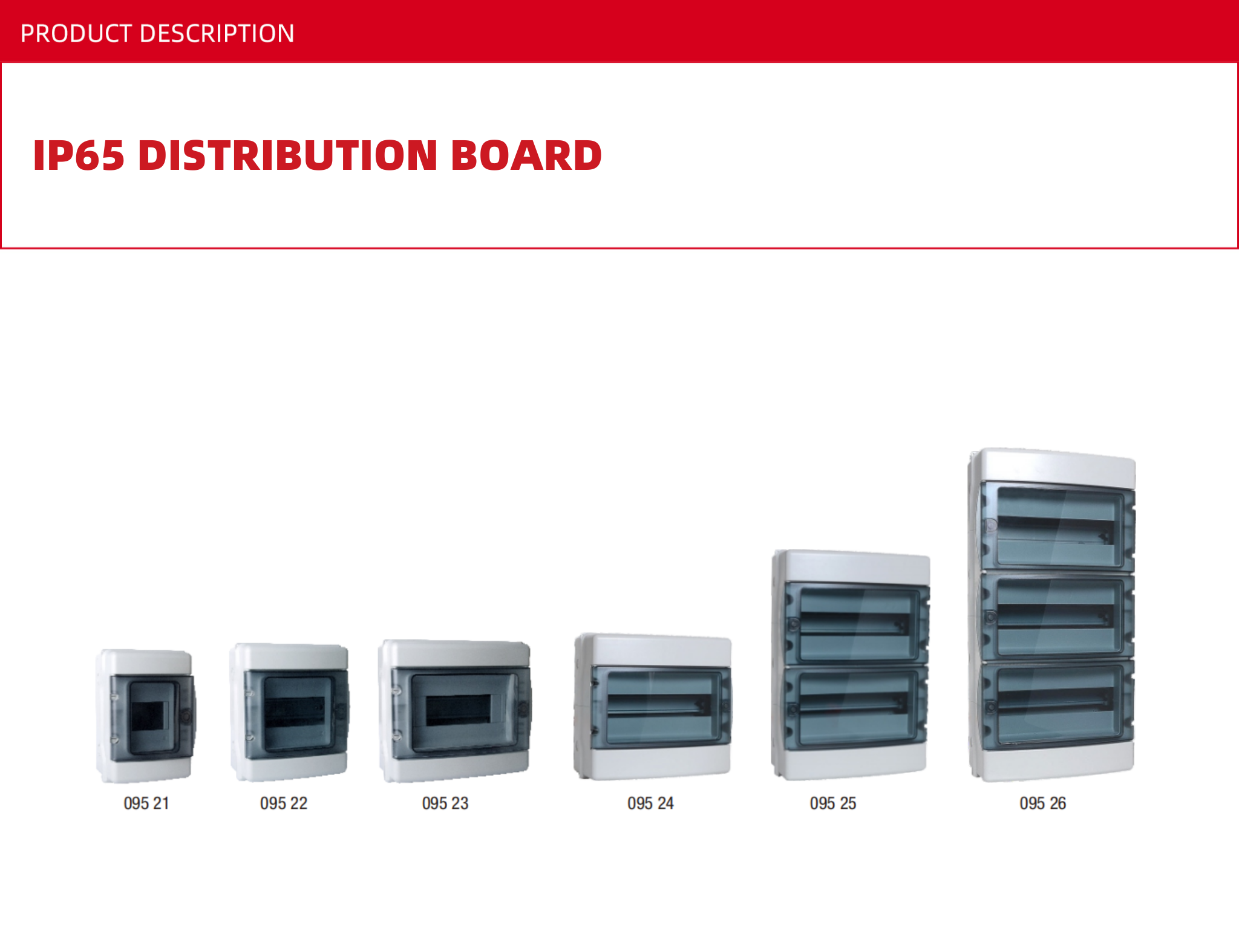 Plastic Distribution Box