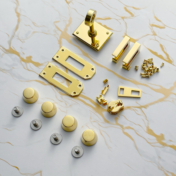 Stainless steel bag hardware