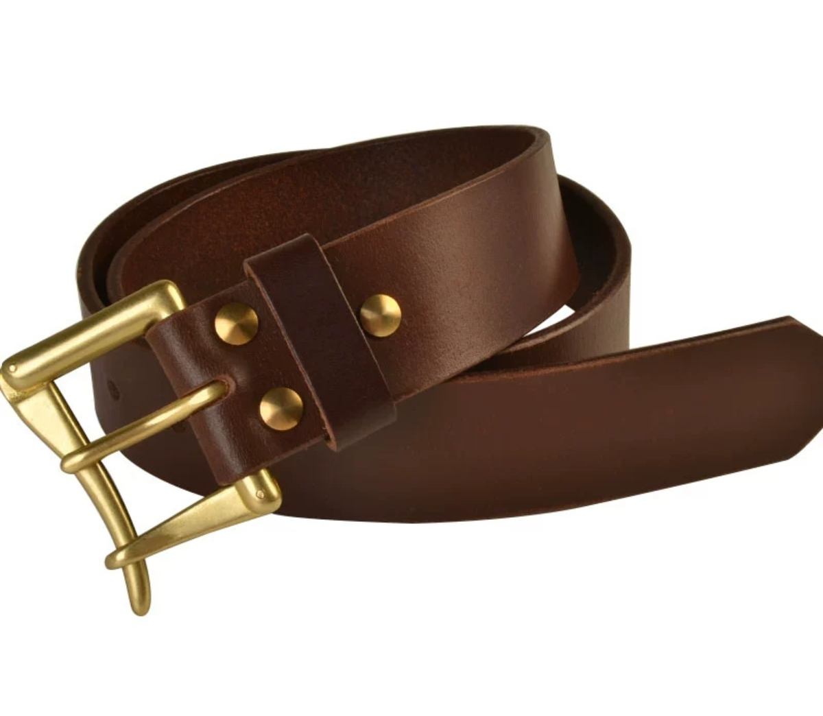 Carosung Custom Vegetable Tanned Leather Belt.